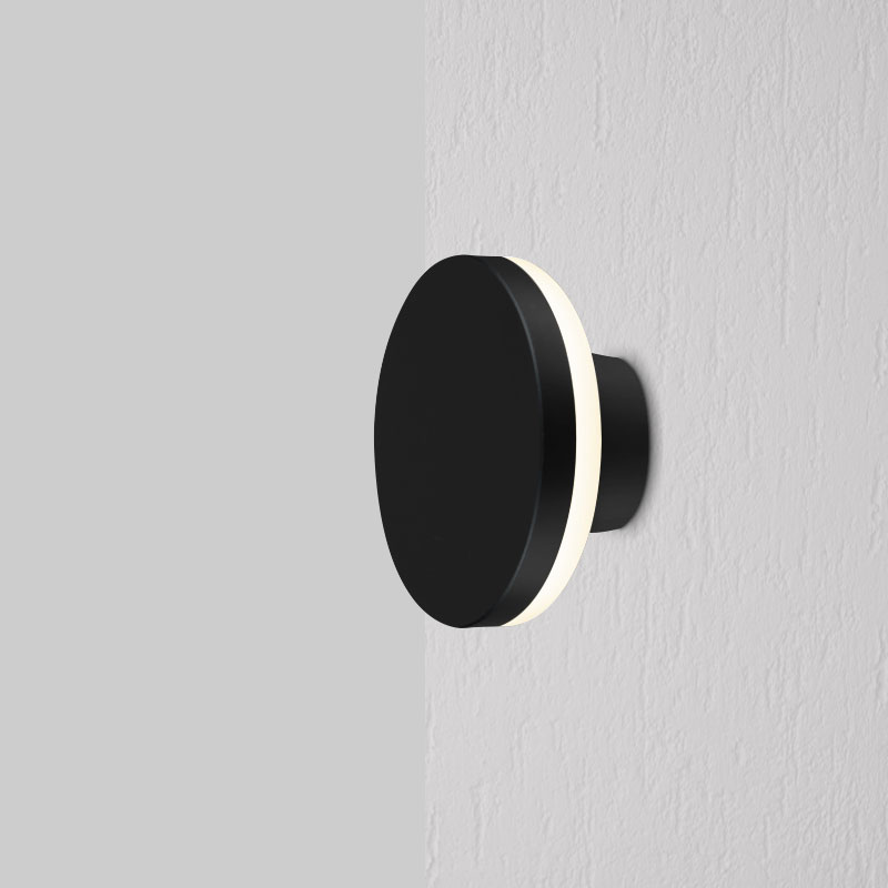 Applique Murale LED Rond Noir PROLIGHT+ 