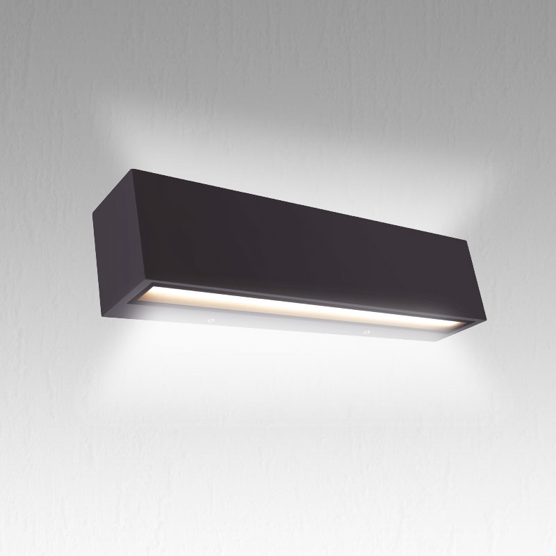 Black UP & DOWN Wall LED LIGHT PROLIGHT+ 