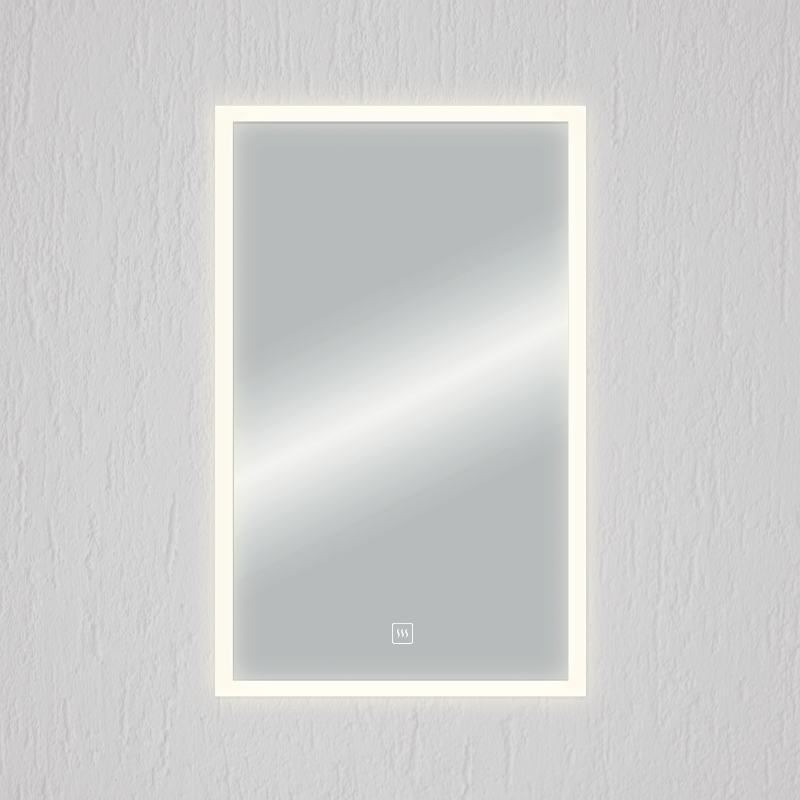 Miroir LED Etanche Rectangulaire Anti Buee PROLIGHT+ 