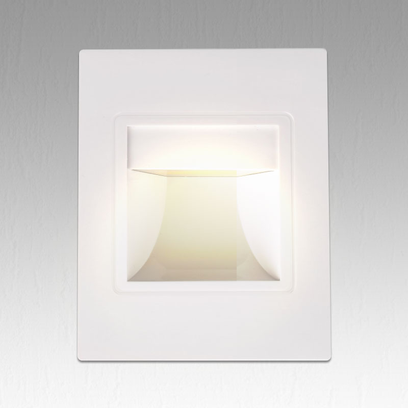 Spot Contremarche LED Carre Blanc Intérieur PROLIGHT+