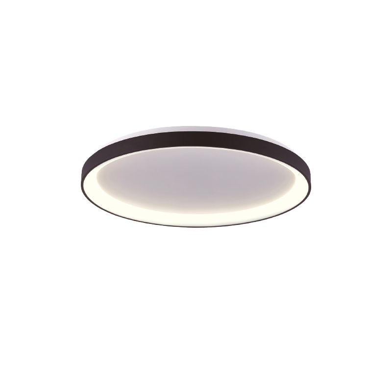 iBruzzi Plafonnier Lenna Noir Sable 30W 