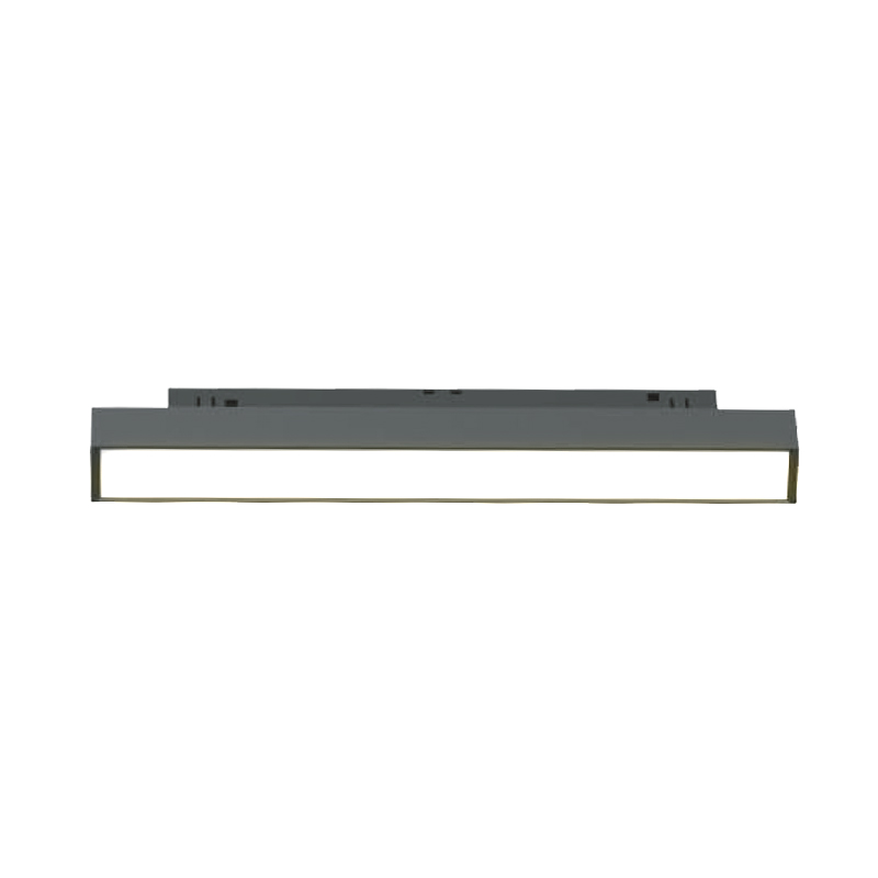 Luminaire LED  Magnétique Noir Fixe PROLIGHT+ en Aluminium  25W Size L600*W22*H43mm 3000K IP20
