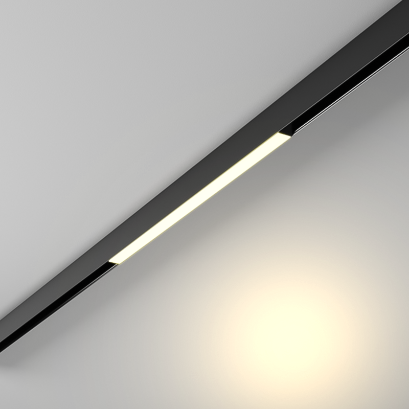 Luminaire LED  Magnétique Noir Fixe PROLIGHT+ en Aluminium L900*W22*H43mm 30W 3000K IP20