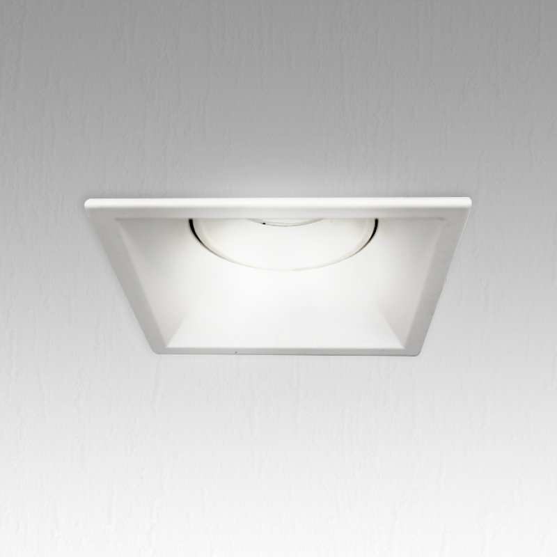 Support de Spot Carrée Blanc PROLIGHT+