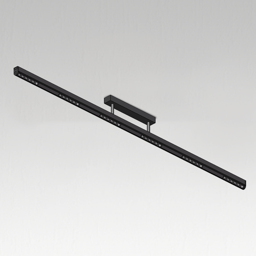 [PRWDS100YGS05] Luminaire Suspendu Noir  Linéaire LED PROLIGHT+ en Aluminium Angle Faisceau36° I 20W I IP20