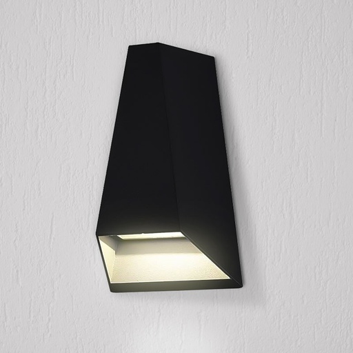 [PRLDUD01022BK] Applique Murale LED Noir  PROLIGHT+ 
