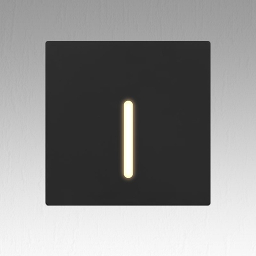 [PRP08CL3KBK] Spot LED Noir Contremarche Intérieur PROLIGHT+