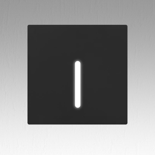 [PRP08CL6KBK] Spot LED Noir Contremarche Intérieur PROLIGHT+