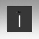 [PRP08GY6KBK] Black Indoor Step LED Light PROLIGHT+ with Motion Detector
