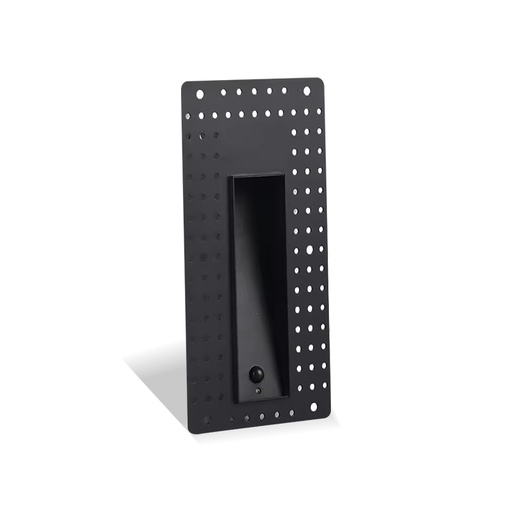 [PRW020CGY3KSBK] Spot Contremarche LED Rectangulaire Noir Extérieur Sans bordure PROLIGHT+