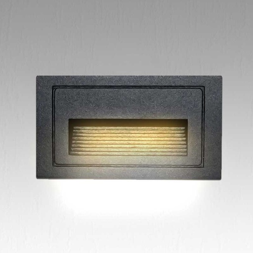 [PR007H3KBK] Spot Contremarche LED Noir Etanche PROLIGHT+ 