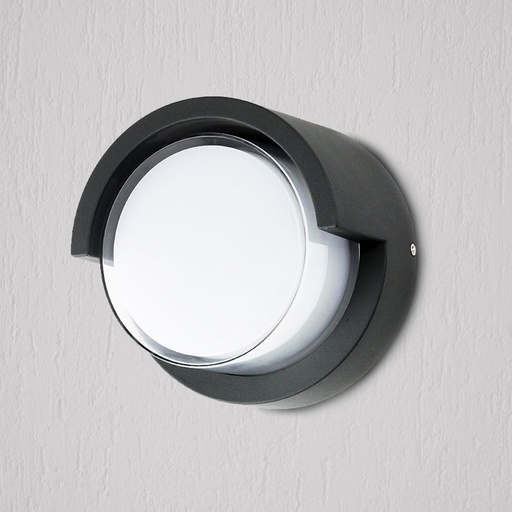 [PRLDWM01222DG] Applique murale Led Rond Gris Foncé PROLIGHT+