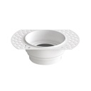 [PRTS8086SDWH] Prolight+ IP65 Waterproof Fire Rated Sand White Round Recessed Spotlight Support