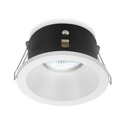 [PRTS6261SDWH] Support de Spot Blanc Sable Rond Etanche Encastrable Prolight+ IP65 