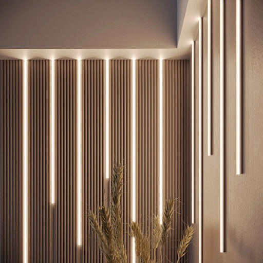 [PRA2212] Profile LED Encastrable PROLIGHT+ en Aluminium