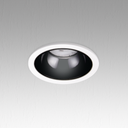 [PRYCC20R86C1212W3000KWHBK] Round Fixed Spotlight PROLIGHT+ in aluminum  12W / 3000k / IP20