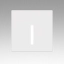 [PRP08CL4KWH] White Indoor Square Step LED Light PROLIGHT+