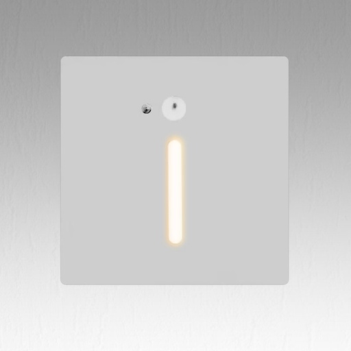 [PRP08GY3KWH] Spot LED  Contremarche Blanc Intérieur PROLIGHT+ avec Détecteur de Mouvement