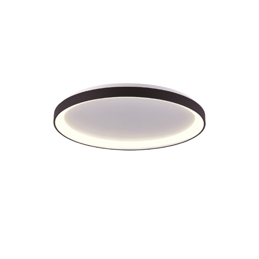 [IB5367-830RC-BK] iBruzzi Plafonnier Lenna Noir Sable 30W 