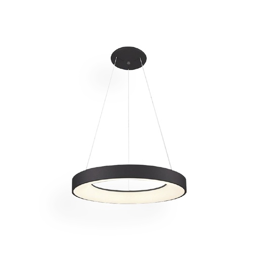 [IB5615-860RP-BK] iBruzzi Lustre Suspendu Greccio Noir Sable 60W