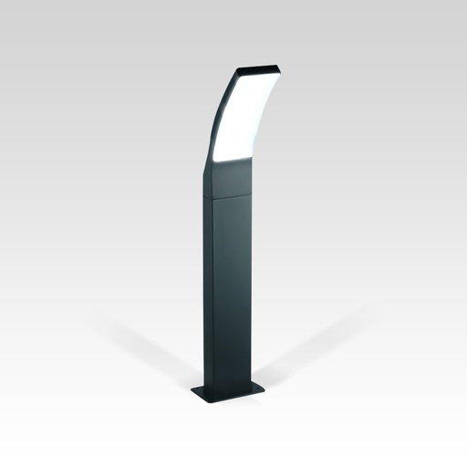 [PRLDBL01822DG] Potelet de Jardin Gris Foncé LED PROLIGHT+