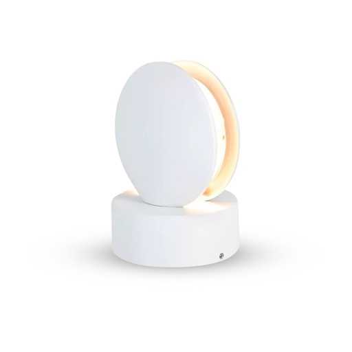 [PRLDWM032WH] Applique Murale LED PROLIGHT+ Blanc en Aluminum 6W RGB 3000K IP65