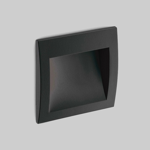 [PRLDWR00122BK] Spot Contremarche LED Intérieur Carré Noir PROLIGHT+