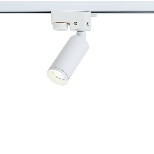 [PRTS5184BSDWH] Spotlight Sur Rail Orientable Blanc Sable PROLIGHT+ GU10 
