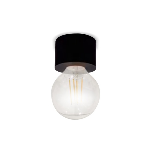[PRTS5608BSDBK] Plafonnier Apparent Noir Sable PROLIGHT+ E27