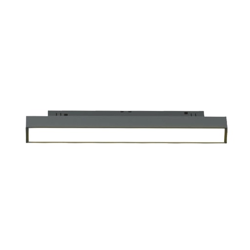 [PRWJFG06] Luminaire LED  Magnétique Noir Fixe PROLIGHT+ en Aluminium  25W Size L600*W22*H43mm 3000K IP20