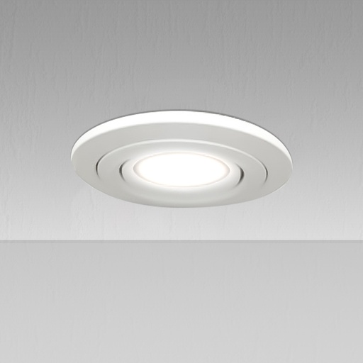 [PRYC101FA1622WH] Support de Spot Rond Orientable Blanc  PROLIGHT+ 