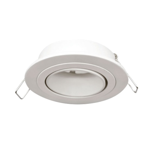 [PRYC448A1622WH] Support de Spot Rond Orientable Blanc  PROLIGHT+ 
