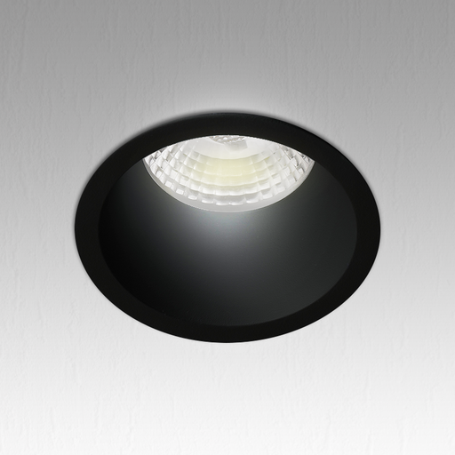 [PR509BK] Support de Spot Rond Fixe Noir PROLIGHT+ 