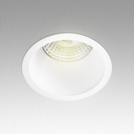 [PR509WH] Support de Spot Rond Fixe Blanc PROLIGHT+ 