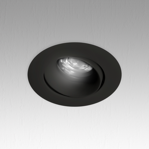 [PR546BK] Black Round Orientable Spot Holder PROLIGHT+ 