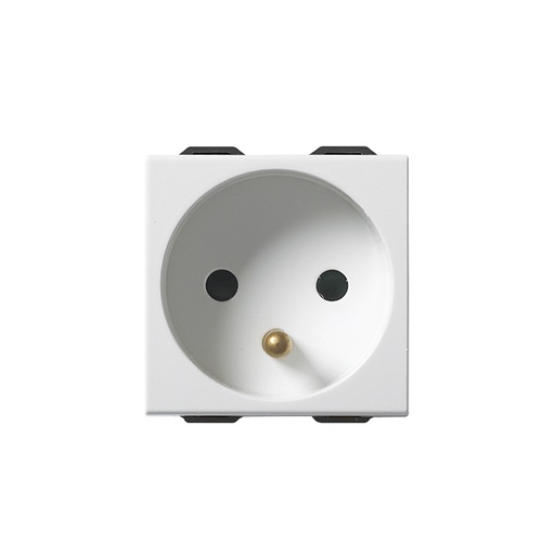 [Vimar-09212] VIMAR 2P+E 16A French Outlet White NEVE UP