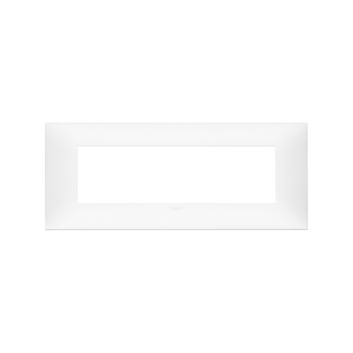[Vimar-09677.11] VIMAR Plate 7M Techn. Matt White NEVE UP