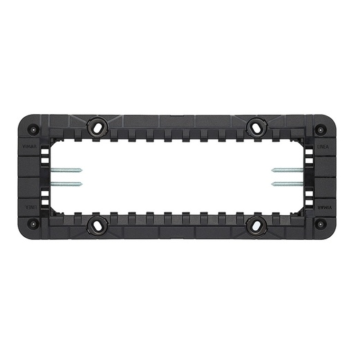 [Vimar-30617] VIMAR Support 7 modules, avec vis, pour boîtes 6/7 modules LINEA 