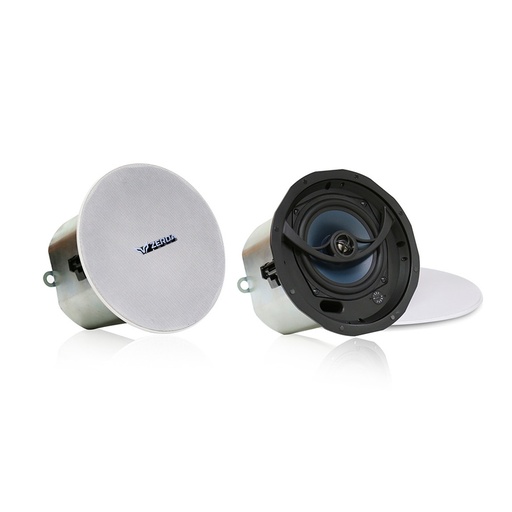 [ZRLSTA610] Haut Parleur de Plafond Woofer 6 Pouces Deux Voies 60W ZERDA